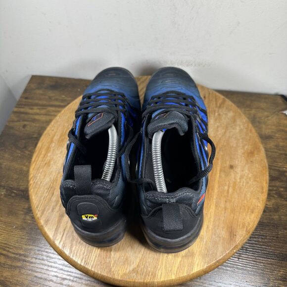 Nike Air Vapormax Plus Shoes Mens Size 9 Blue Black Running Sneakers DO6679-001 - Picture 4 of 8